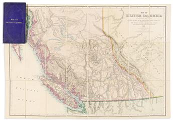 (CANADA.) J.W. Trutch; and J.B. Launders. Map of British Columbia to the 56th Parallel, North Latitude.                                          